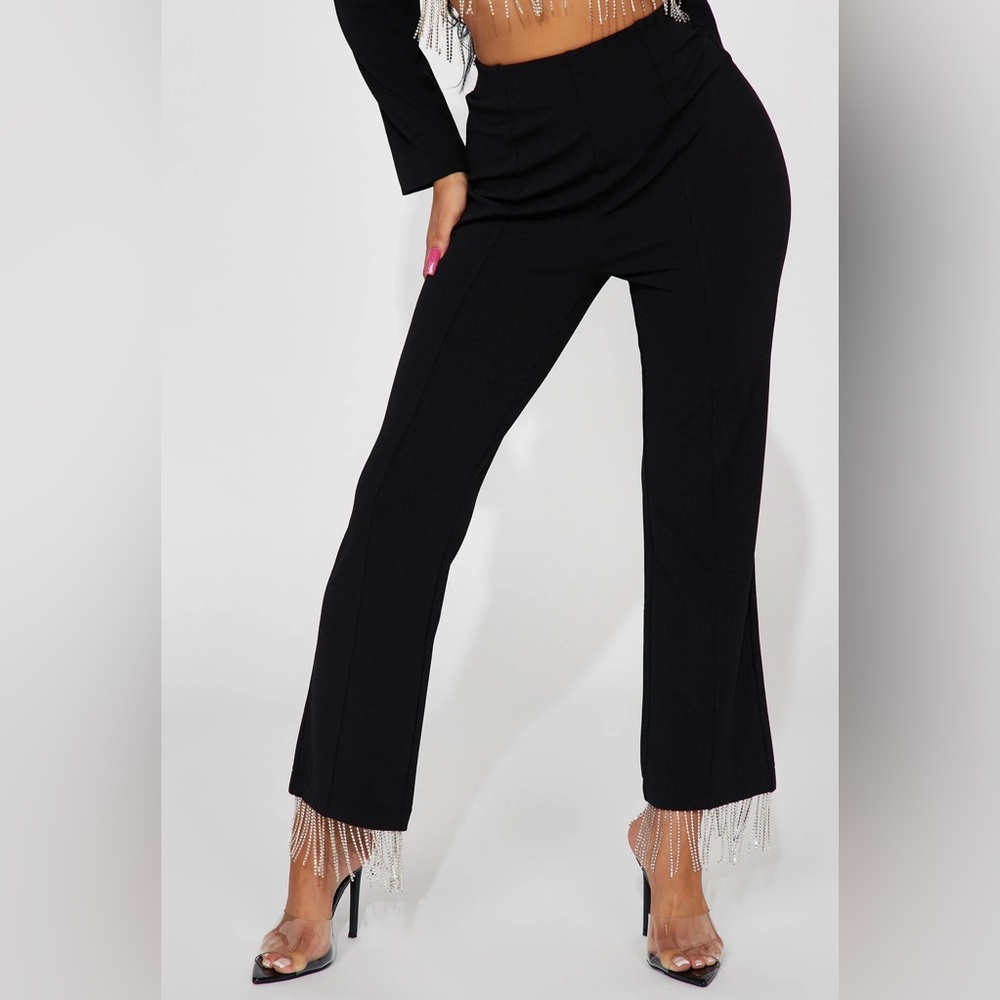 Rhinestone Pant I FASHION NOVA I Size Small